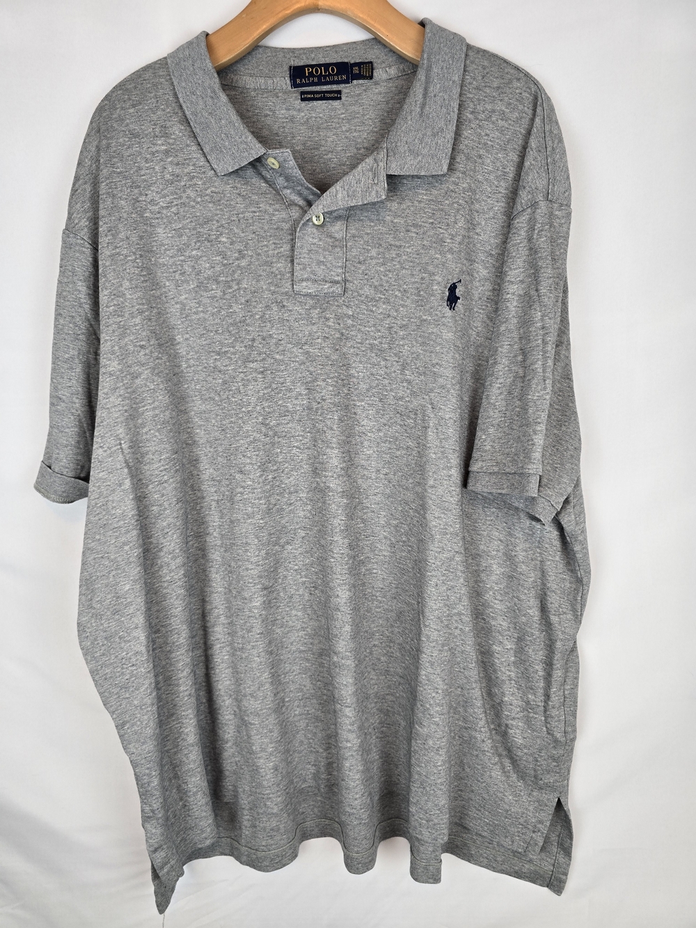 Polo by Ralph Lauren Men’s Grey Heather Polo Shirt